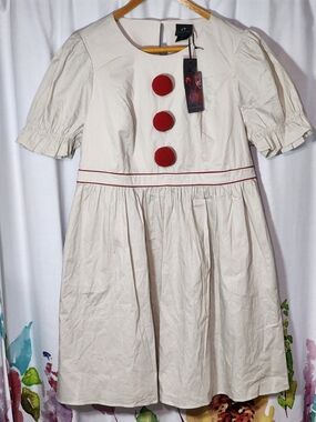 NWT Torrid Warner Bros Pennywise Mini Dress Size 1X 1 Costume Cosplay Halloween